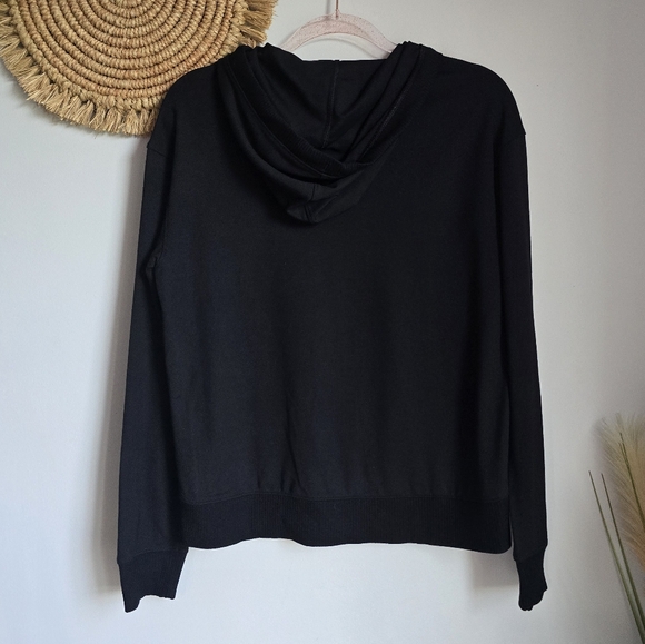 Travis Mathew New Friday Ponte Black Half Zip Hoodie Hooded Pullover SZ Small - Picture 8 of 15